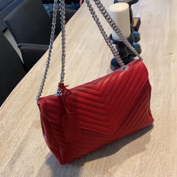 Large fla leather bag Persaman New York - Picture 7 of 16